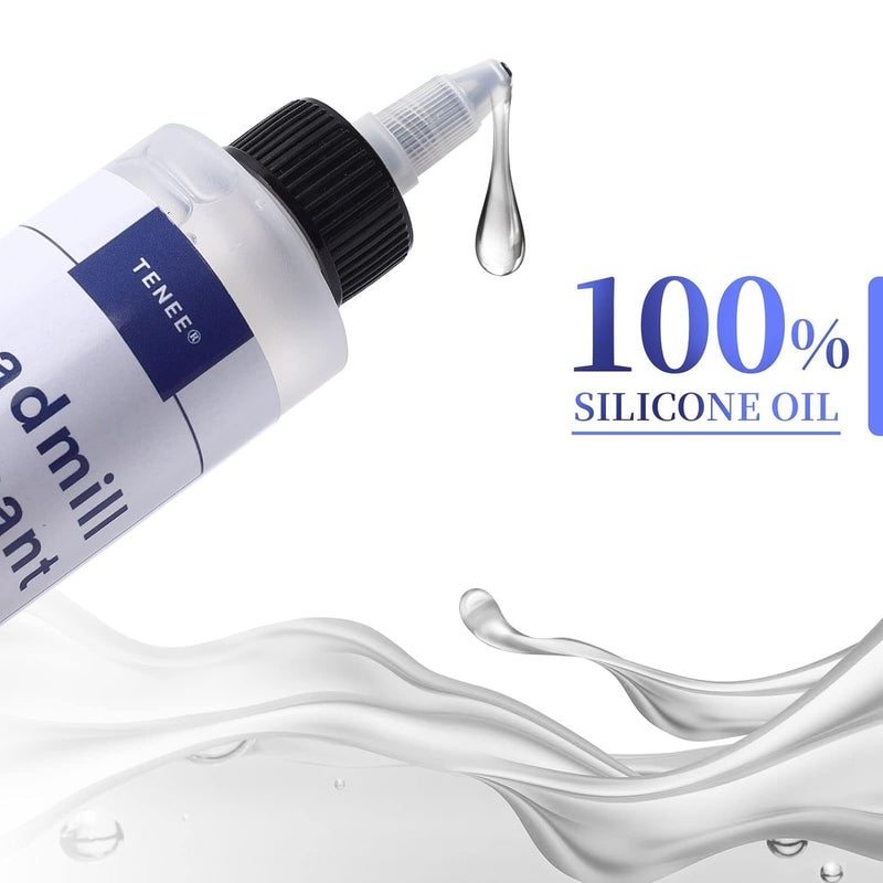 Tenee Treadmill Lubricant for Belt, 4oz Silicone Treadmill Belt Lubricant, Premium 100% Treadmill Oil with an Easy-to-Apply Applicator Tube, Suitable for Nearly All Types of Treadmills - Image 2